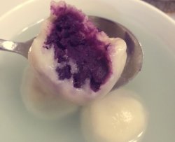 奶香紫薯汤圆