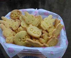 奶香卡通动物造型饼干
