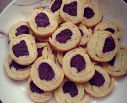 紫薯夹心饼酥
