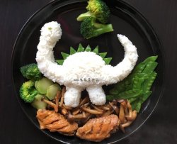创意儿童餐之恐龙