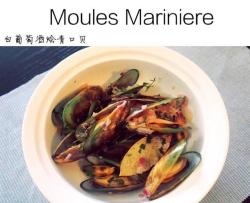 Moules marinière
白葡萄酒烩青口贝