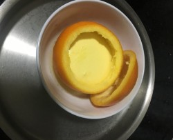 宝宝辅食之橙子蒸蛋