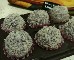 水晶紫薯椰丝球