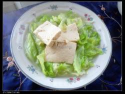 白菜冻豆腐--冬季首选养生菜