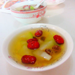 冬瓜桂圆煮红枣