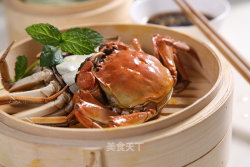 清蒸河蟹—自动烹饪锅食谱