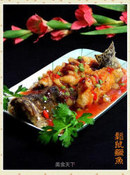 传统宴客菜肴“松鼠鳜鱼”