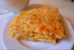 健康早餐系列—西班牙土豆烘蛋
