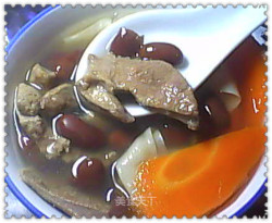 冬日鲜汤——红豆猪肝汤