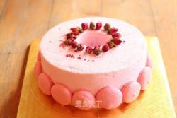 #第四届烘焙大赛暨是爱吃节#浪漫玫瑰蛋糕