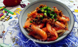 中式酱料の蒜泥蒸酱——蒜泥蒸虾