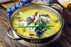 香辣菌菇潮白黑鱼汤