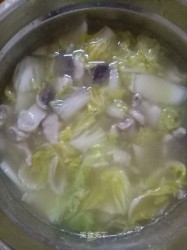 猪杂白菜汤