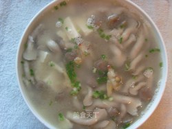 白玉菌菇蛤蜊汤