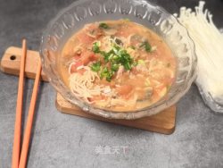 金针菇牛肉油豆腐汤