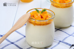 芒果豆浆布丁——九阳知食