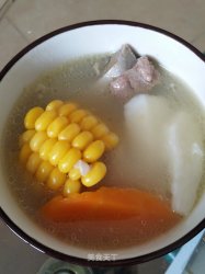 玉米淮山骨头汤