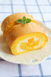 #ACA烘焙明星大赛#——芒果奶油蛋糕卷