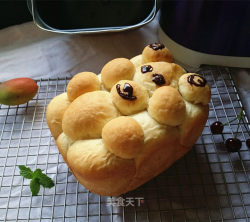 #新良首届烘焙大赛#呆萌熊面包