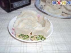 韭菜猪肉水饺