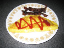 营养美味的美式早餐---美式煎蛋(omelet)