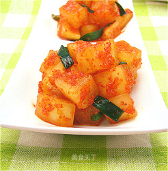 简简单单做---------韩式辣萝卜块