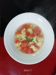 小满日食记《西红柿海米鸡蛋汤》