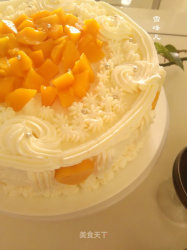 #ACA烘焙明星大赛#芒果奶油蛋糕