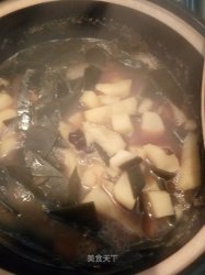 砂锅海带炖土豆