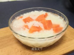 胡萝卜大米粥