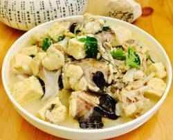 安康鱼炖冻豆腐