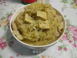 【东北】酸菜猪肉炖冻豆腐