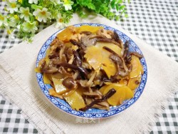 #下饭菜#土豆片炒榛蘑