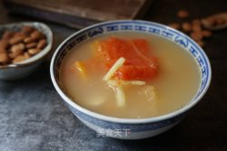 木瓜红薯煲扇骨汤