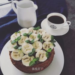 原创 | 无油无面粉咖啡香蕉湿蛋糕
