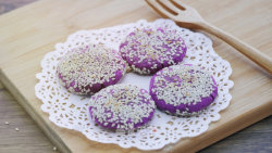 紫薯糯米饼【初味日记】