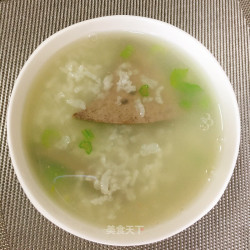 芹菜猪肝粥