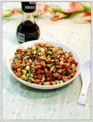 老北京传统小吃“炒疙瘩”