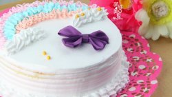 色彩斑斓 甜美蛋糕