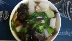 蔬菜汤面 日式  高汤