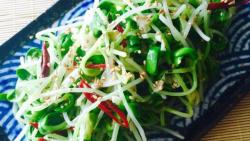 绿色低脂的健康“大豆瓣菜”