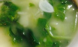 小白菜土豆汤