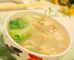 台湾小白菜鱼头汤