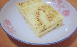金针菇爽滑米饭蛋饼（平底锅）