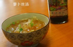 豆果菁选酱油——冬日暖胃萝卜丝汤