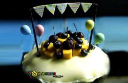 榴莲千层蛋糕，芒果班戟，翻糖装饰