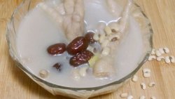 鸡爪眉豆汤一冬季暖身