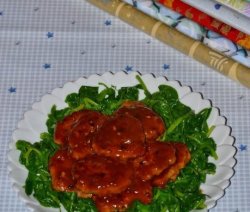 茄汁藕饼