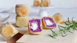 棉花糖紫薯仙豆糕