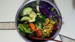 低脂高纤蔬菜沙拉
